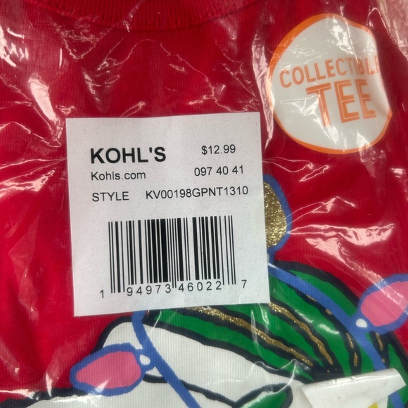 NWT bundle of 3 girls 5T clothes with two shirts and a pair of legging pants - Picture 3 of 9